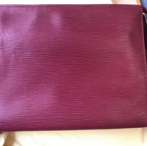 Louis Vuitton Epi pochette toilette 26 pouch